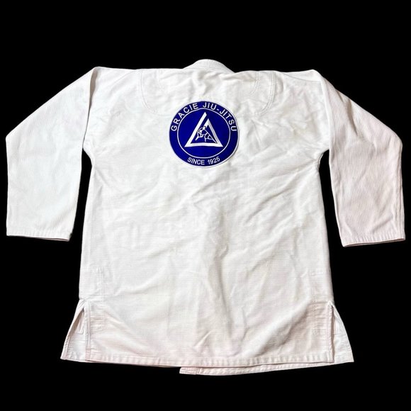 New Gracie Jiu Jitsu GI’s White (Pearl Weave) Competition Team Size A4 BJJ - Picture 3 of 12